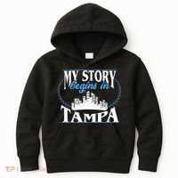 Born In Tampa Kids Hoodie thumb 0