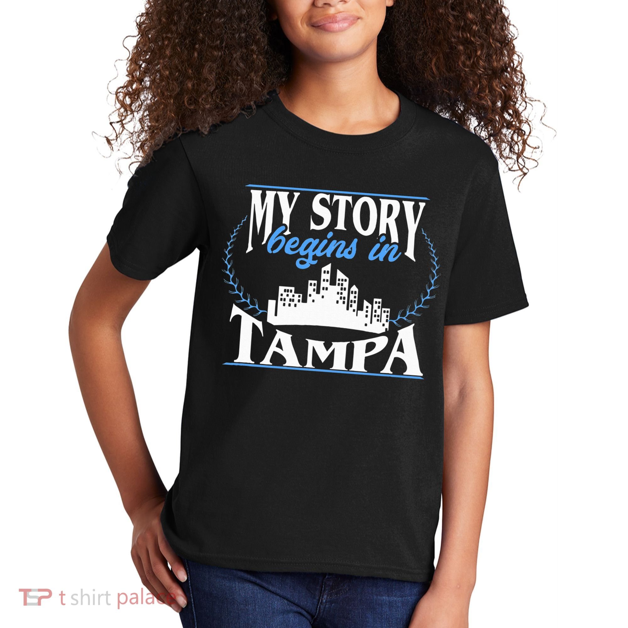 Born In Tampa Kids T-Shirt
