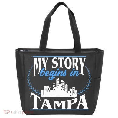 Born In Tampa Tote Bag