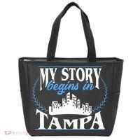 Born In Tampa Tote Bag thumb 0