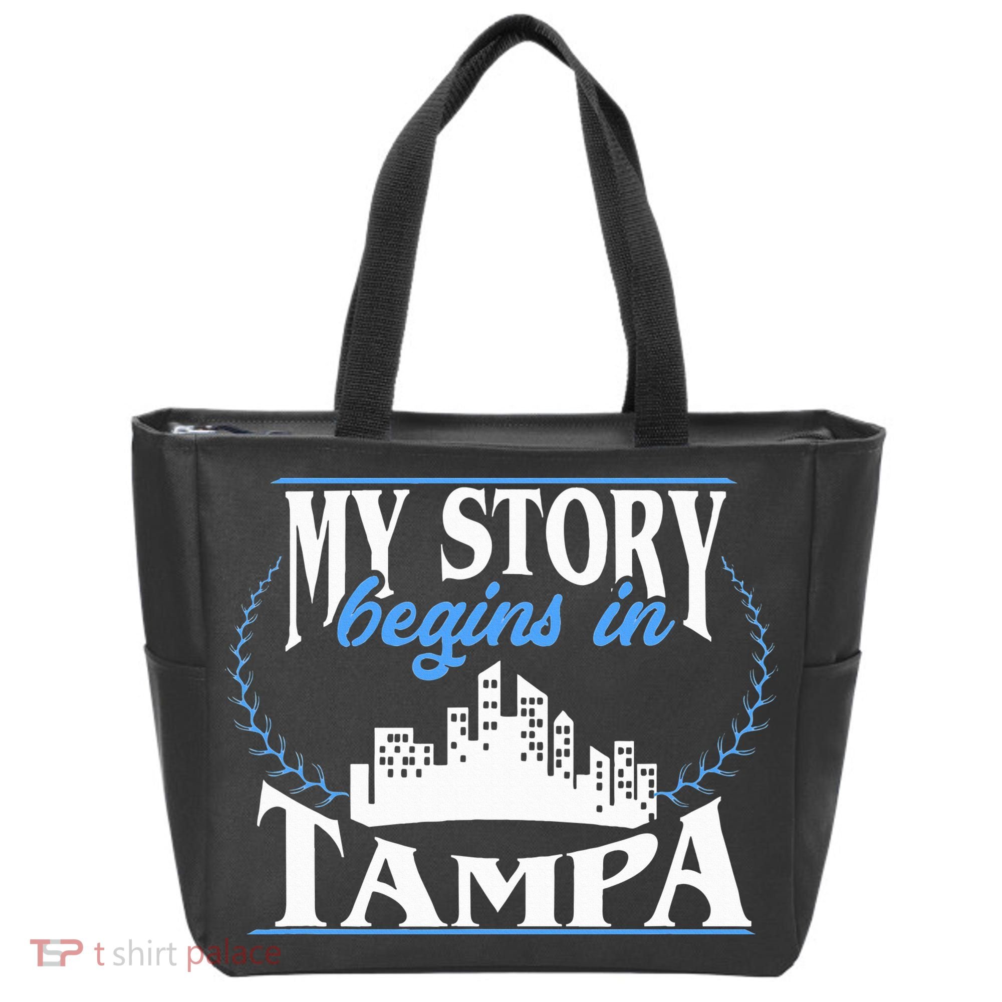 Born In Tampa Tote Bag