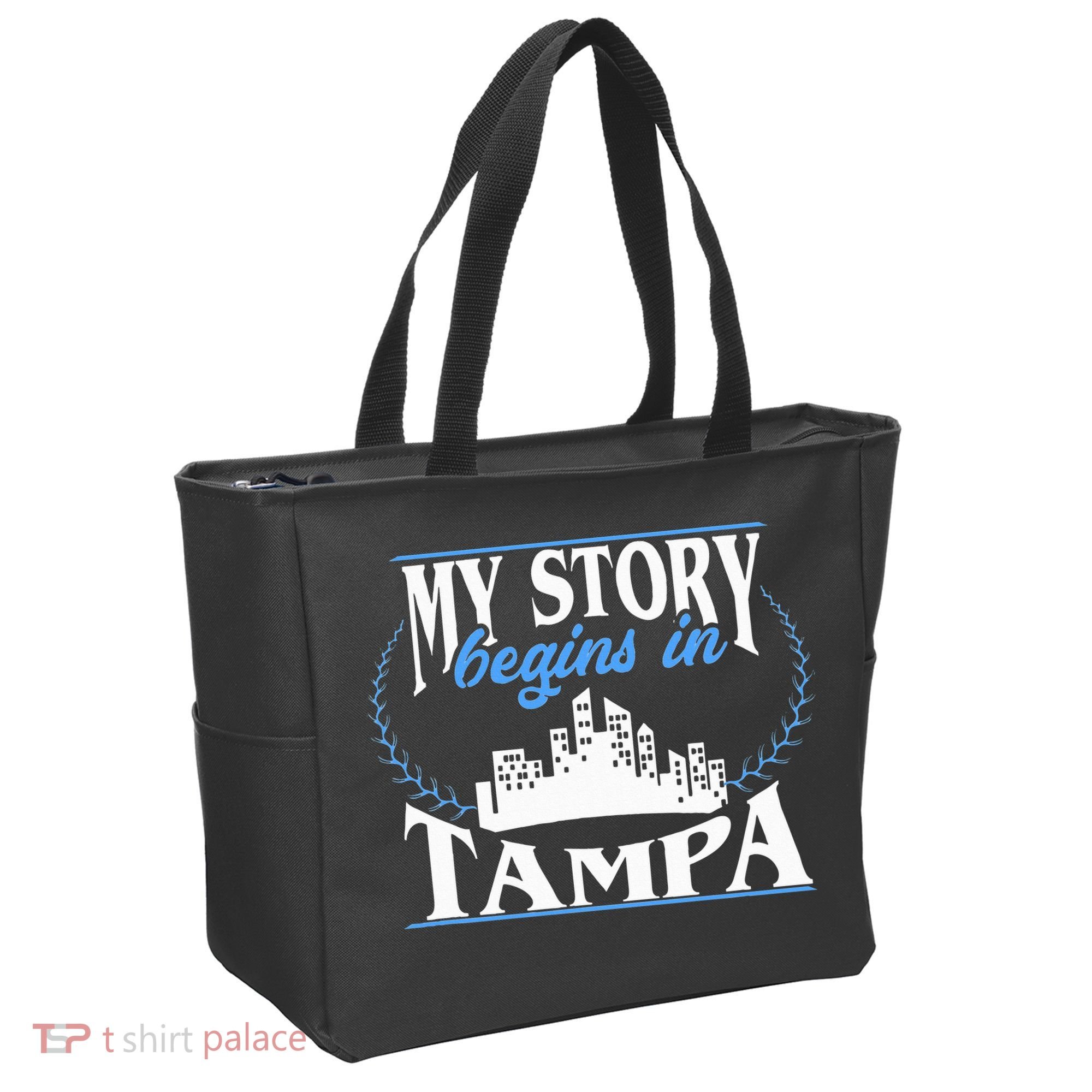 Born In Tampa Tote Bag