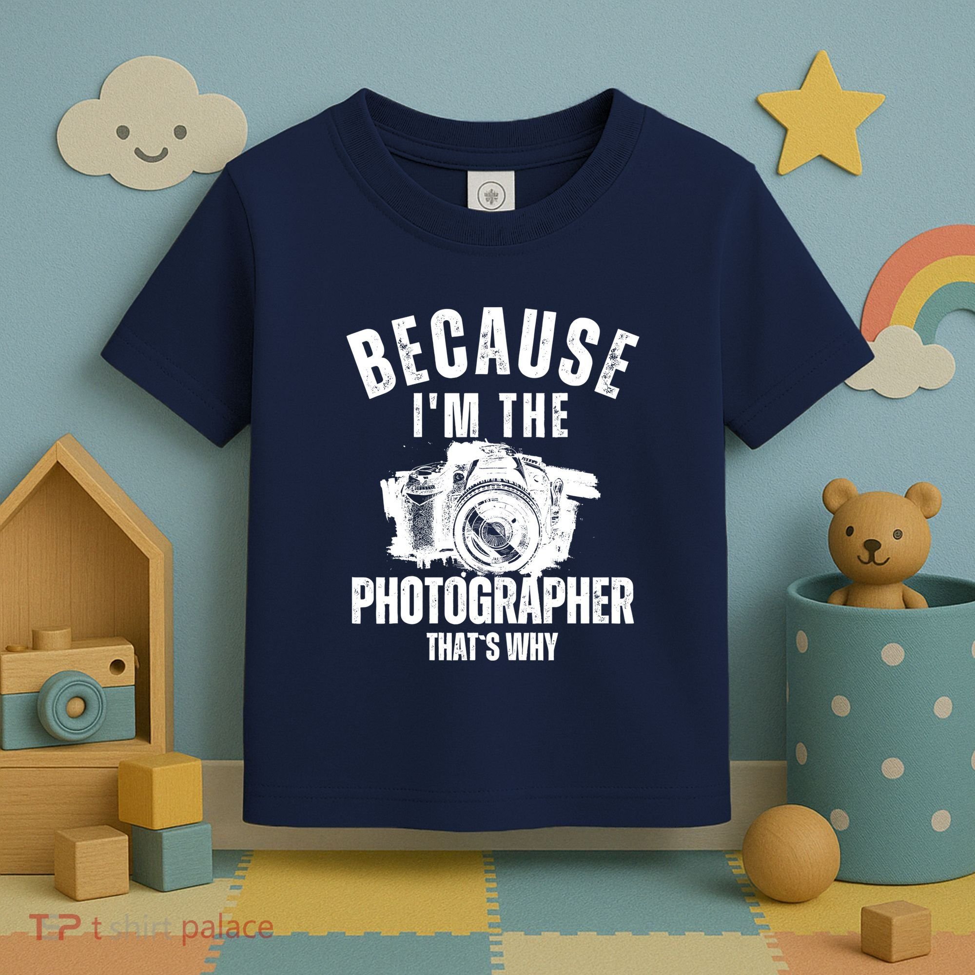 Because IM The Photographer ThatS Why Photography Funny Toddler T-Shirt
