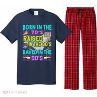 Born In The 70s Raised In The 80s Raved In The 90s Pajama Set thumb 0