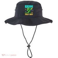 Bruh Its Test Day You Got This Pixel Video Game Bucket Hat thumb 0