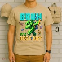 Bruh Its Test Day You Got This Pixel Video Game T-Shirt thumb 6