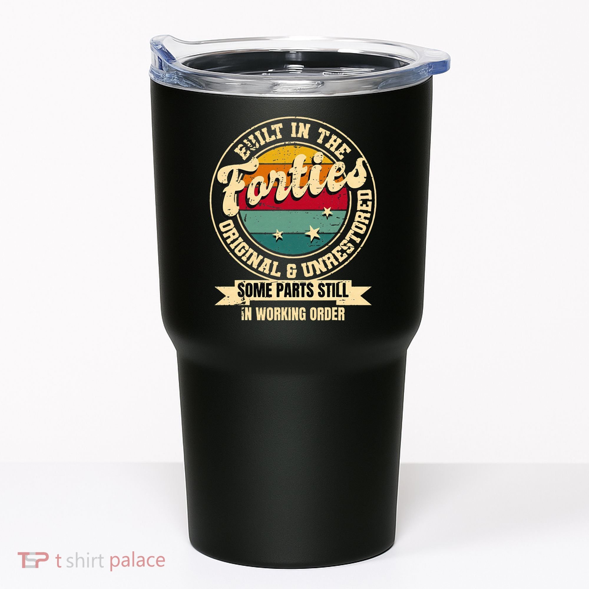 Built In The Forties Original Unrestored 40th Birthday 40s Tumbler