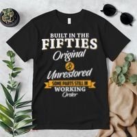 Built In The Fifties Built In The 50s Birthday Premium T-Shirt thumb 2