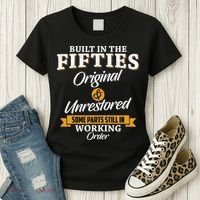 Built In The Fifties Built In The 50s Birthday Women's T-Shirt thumb 3