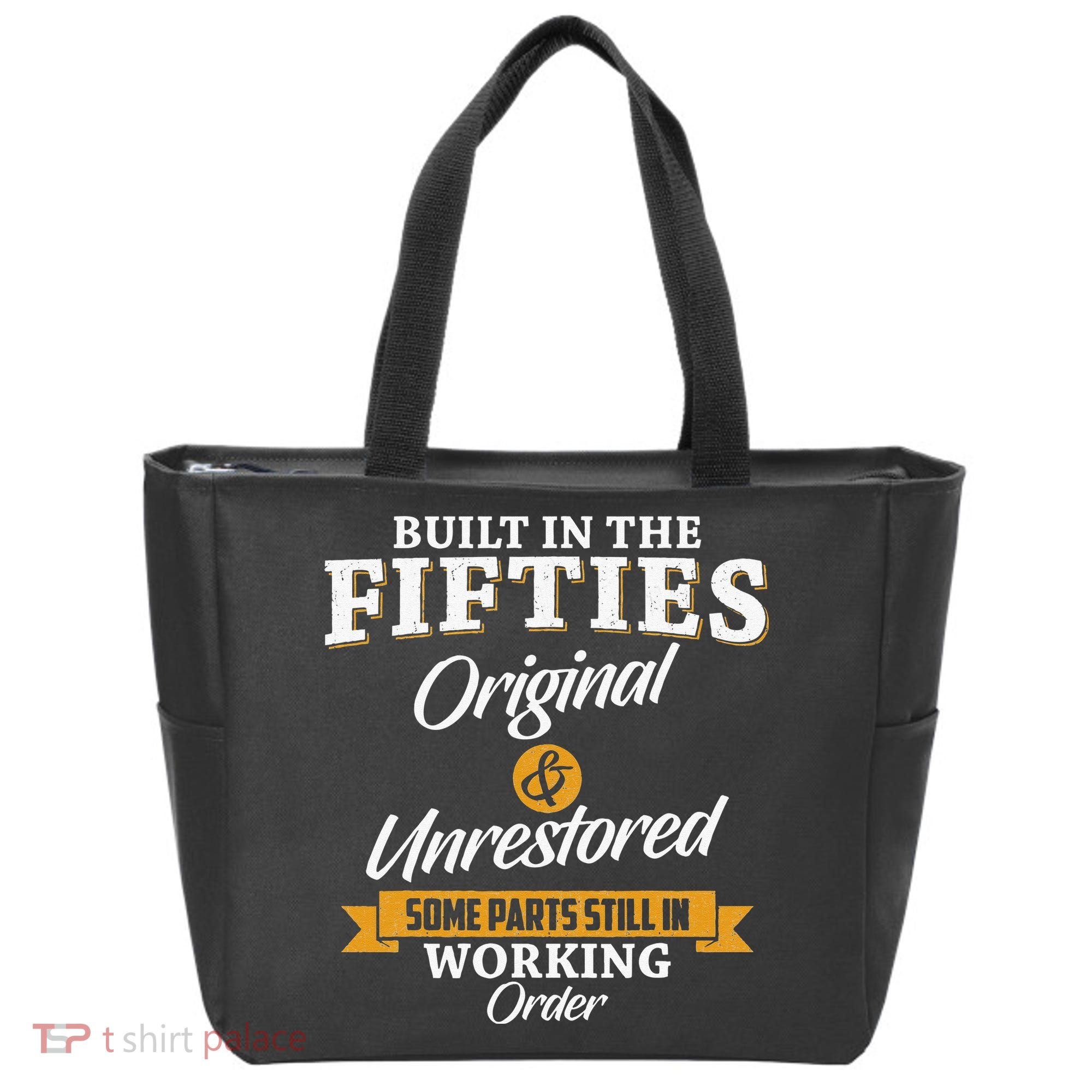 Built In The Fifties Built In The 50s Birthday Tote Bag