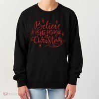 Believe In The Magic Of Christmas Women's Sweatshirt thumb 0