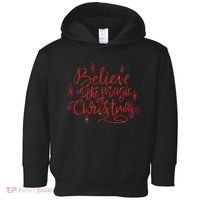 Believe In The Magic Of Christmas Toddler Hoodie thumb 0