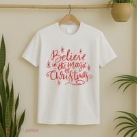 Believe In The Magic Of Christmas T-Shirt thumb 2