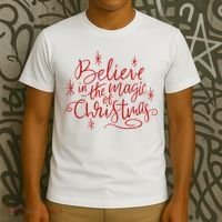 Believe In The Magic Of Christmas T-Shirt thumb 3