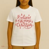 Believe In The Magic Of Christmas T-Shirt thumb 4