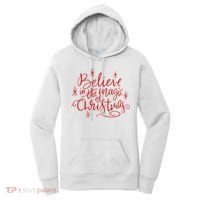 Believe In The Magic Of Christmas Women's Hoodie thumb 0