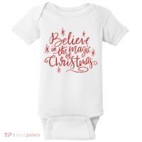 Believe In The Magic Of Christmas Baby Bodysuit thumb 0