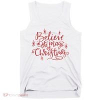 Believe In The Magic Of Christmas Tank Top thumb 0