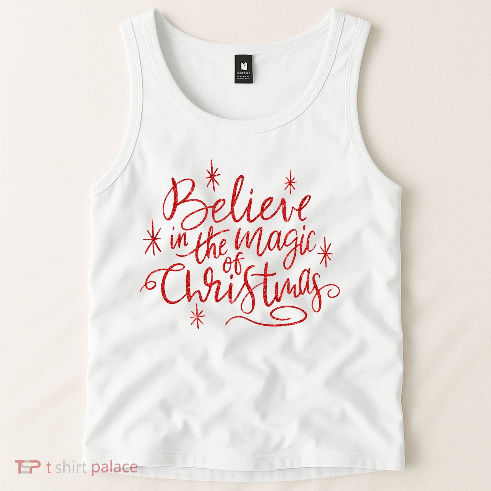 Believe In The Magic Of Christmas Tank Top