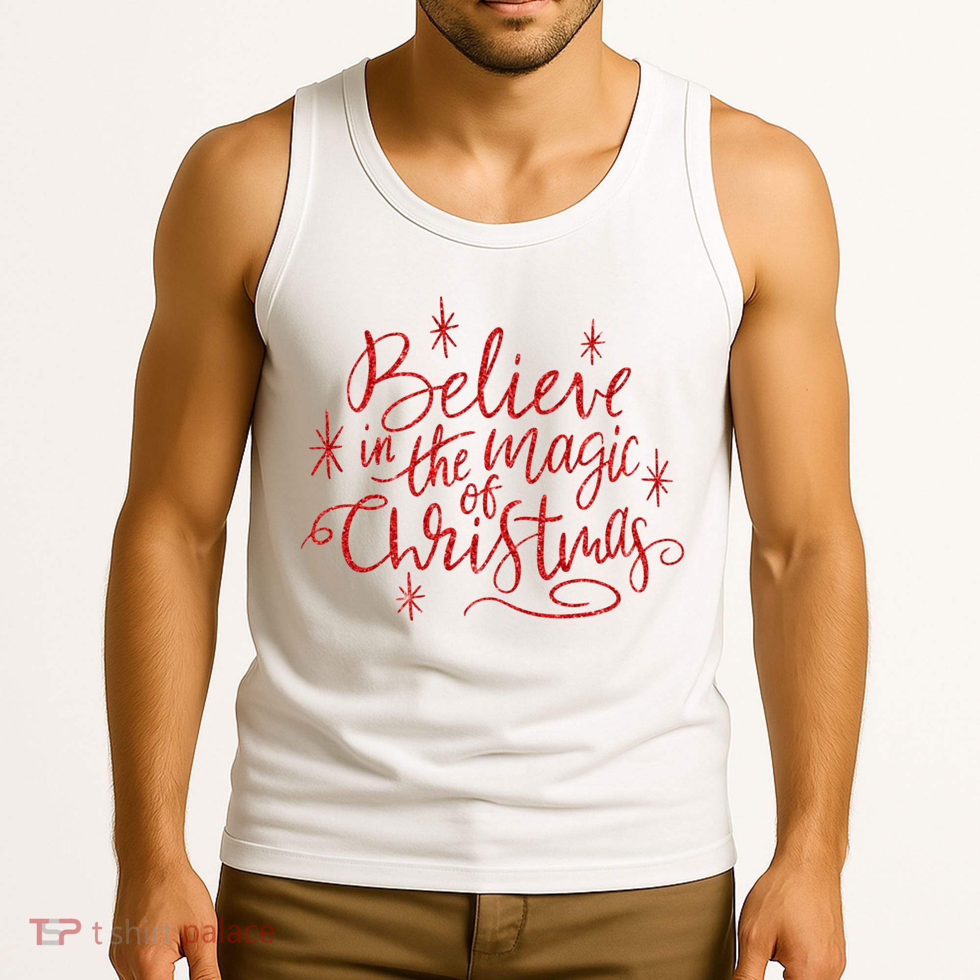 Believe In The Magic Of Christmas Tank Top