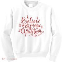 Believe In The Magic Of Christmas Kids Sweatshirt thumb 0