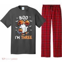 Boo IM Three Ghost 3rd Birthday Halloween Pajama Set thumb 0