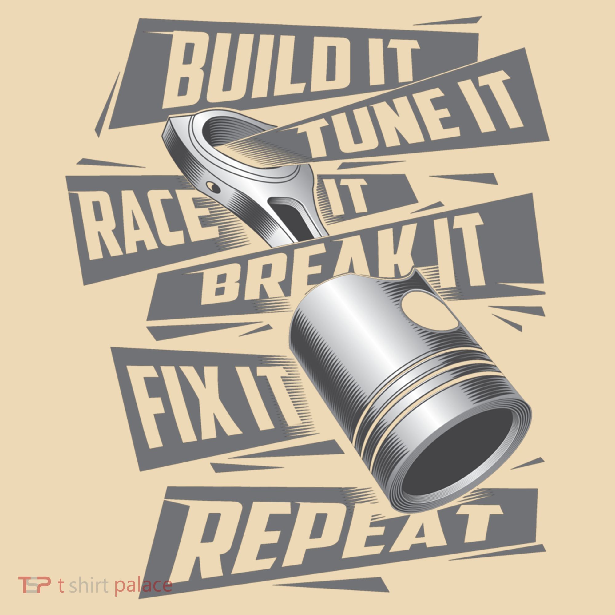 Build It Tune It Race It Break It Cool Gift Race Car Enthusiast Gift Tote Bag