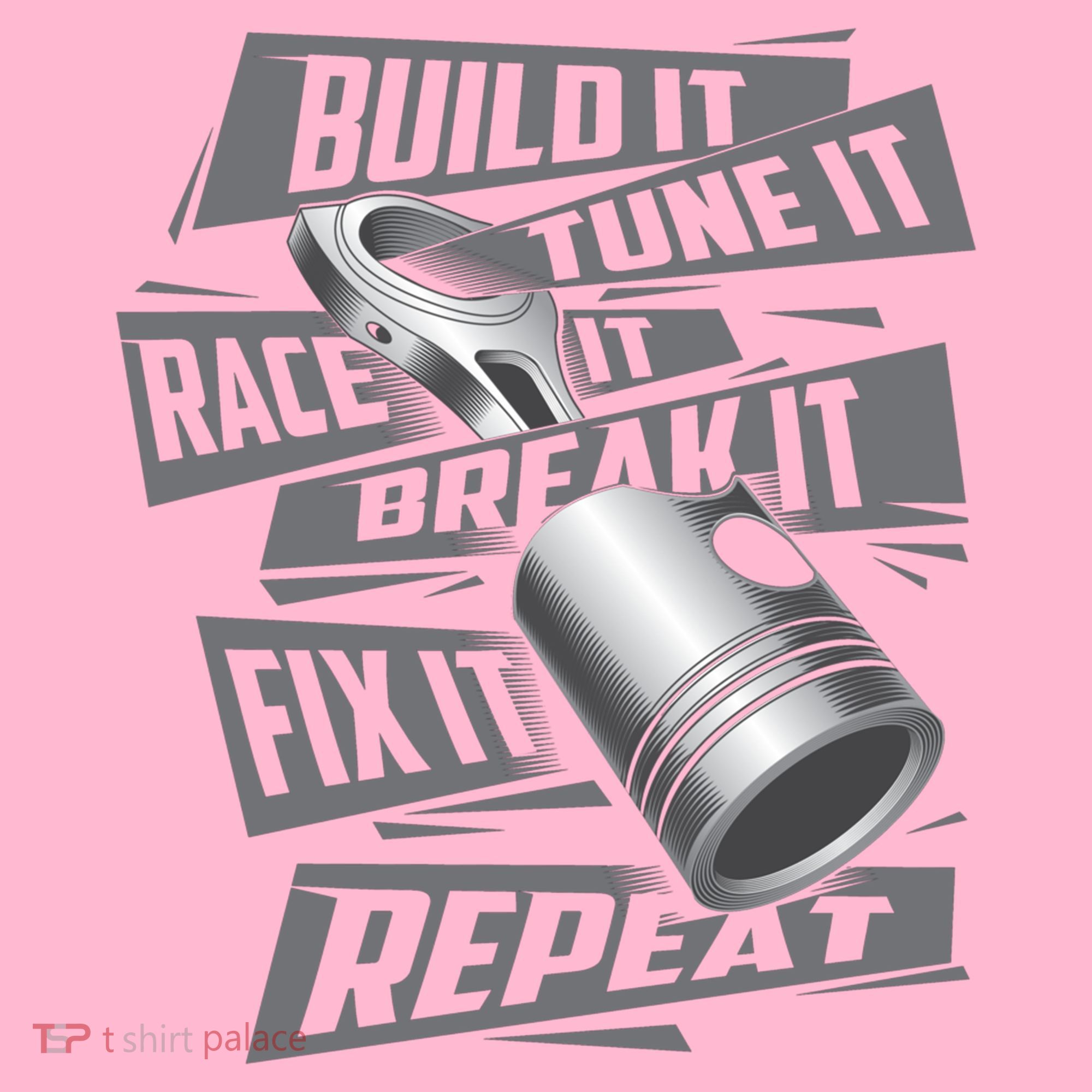 Build It Tune It Race It Break It Cool Gift Race Car Enthusiast Gift Coaster