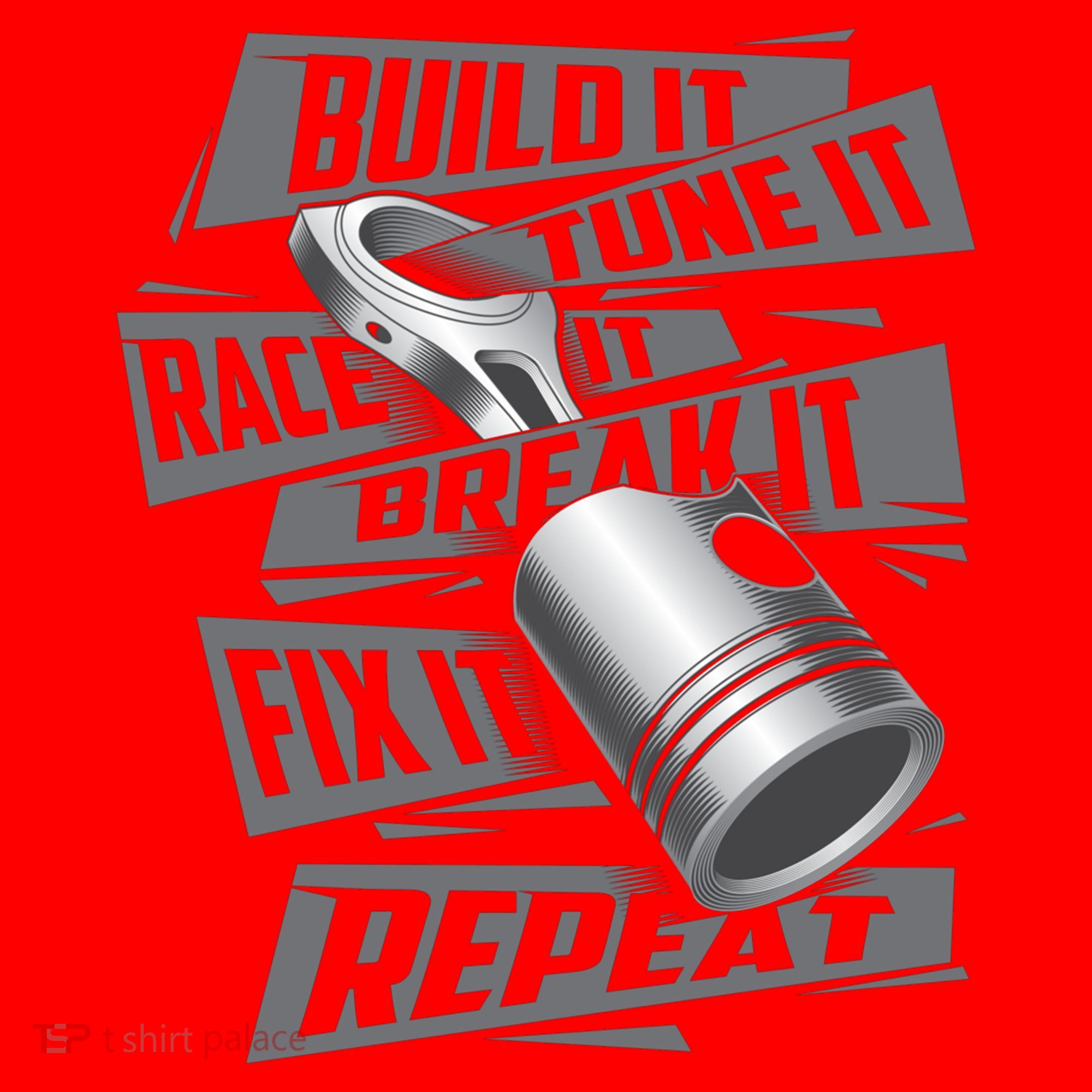 Build It Tune It Race It Break It Cool Gift Race Car Enthusiast Gift Santa Hat