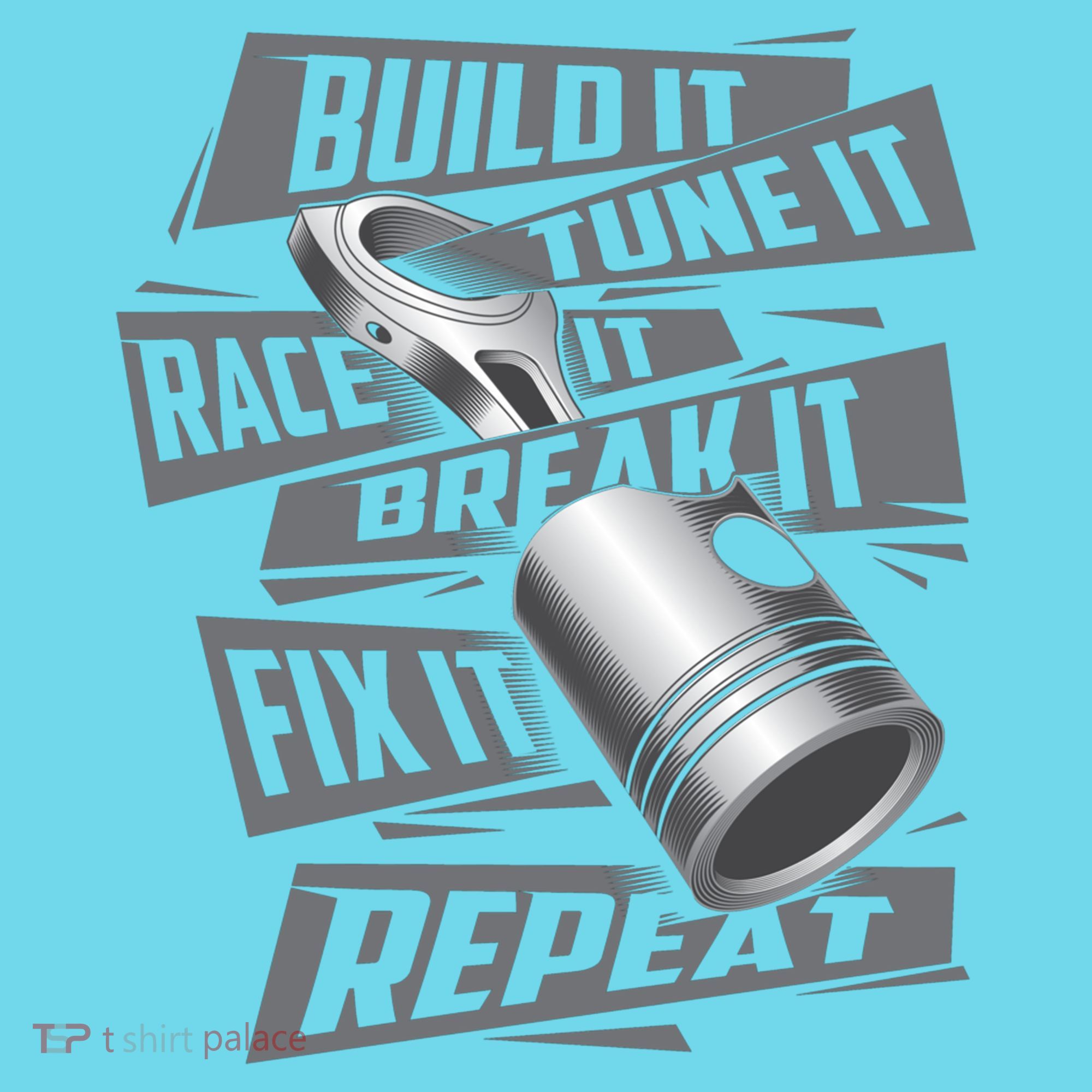 Build It Tune It Race It Break It Cool Gift Race Car Enthusiast Gift Long Sleeve Shirt