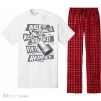 Build It Tune It Race It Break It Cool Gift Race Car Enthusiast Gift Pajama Set thumb 0
