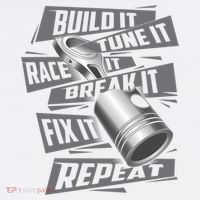 Build It Tune It Race It Break It Cool Gift Race Car Enthusiast Gift Hat thumb 2