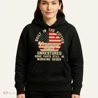 Built In The Fifties Original & Unrestored 50s Birthday Hoodie thumb 5