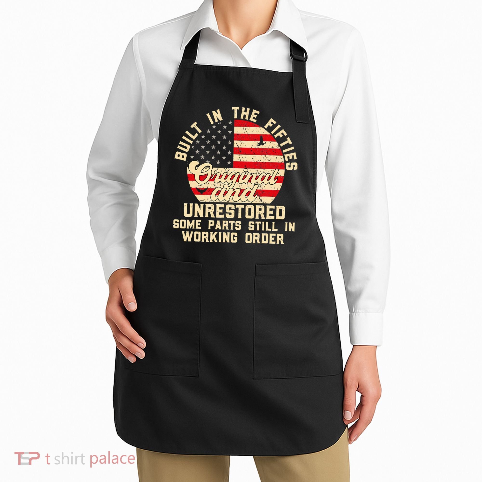 Built In The Fifties Original & Unrestored 50s Birthday Apron