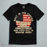 Built In The Forties Original & Unrestored 70th Birthday T-Shirt thumb 5