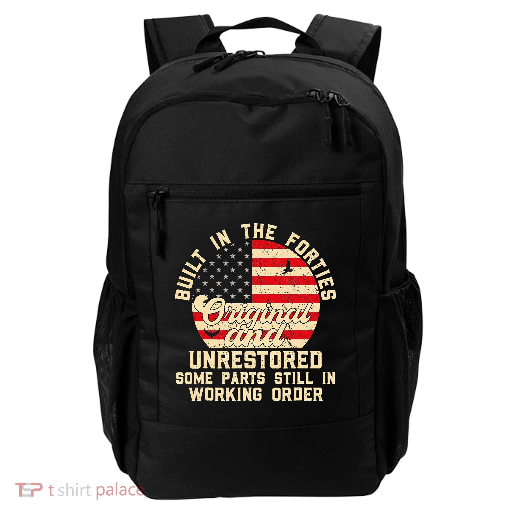 Built In The Forties Original & Unrestored 70th Birthday Backpack