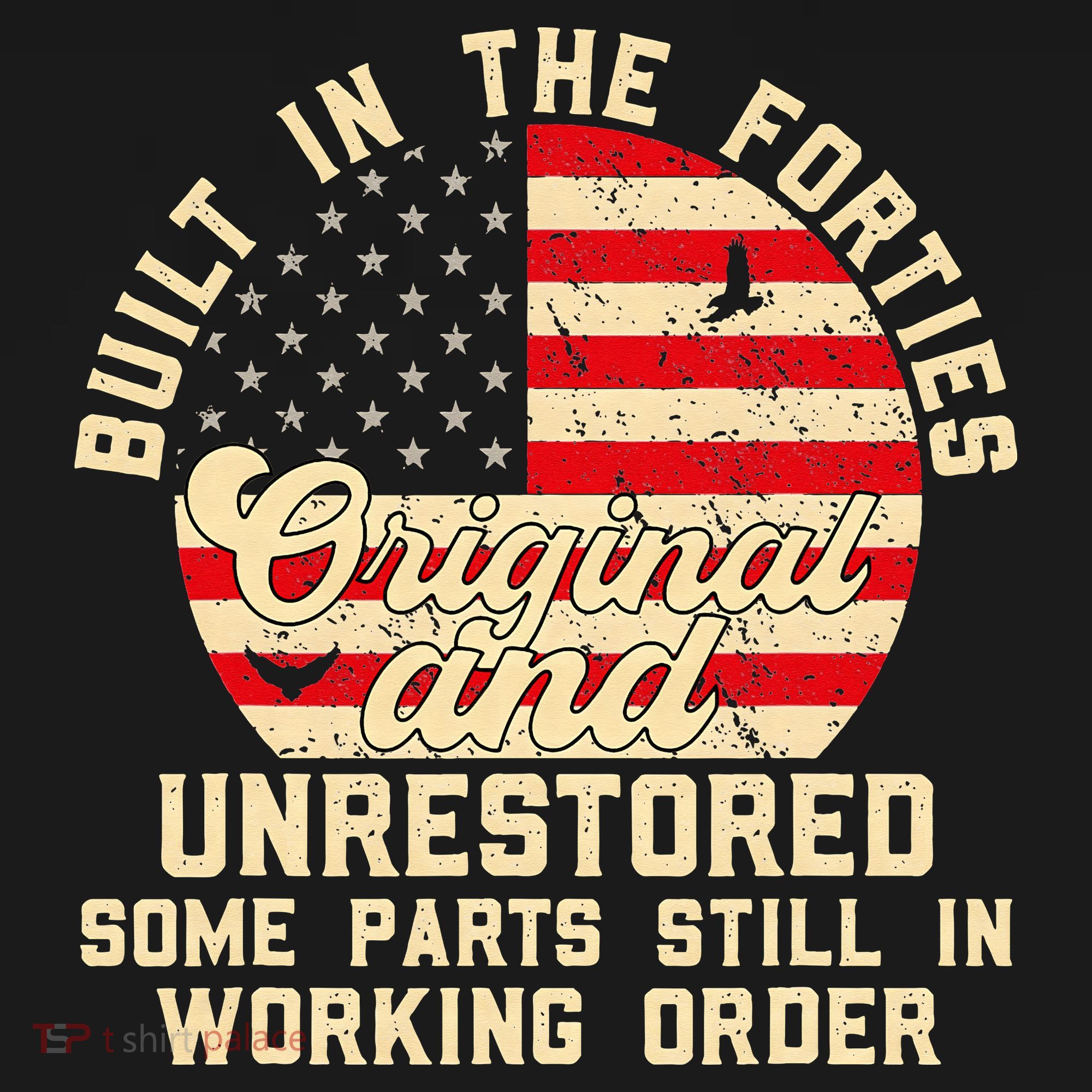 Built In The Forties Original & Unrestored 70th Birthday Mousepad