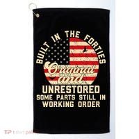 Built In The Forties Original & Unrestored 70th Birthday Golf Towel thumb 0