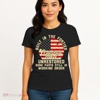 Built In The Forties Original & Unrestored 70th Birthday Women's T-Shirt thumb 4