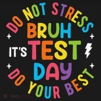 Bruh Its Test Day Rock The Test Teacher Student Testing Day Toddler Hoodie thumb 2