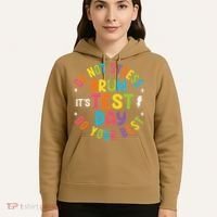 Bruh Its Test Day Rock The Test Teacher Student Testing Day Hoodie thumb 5