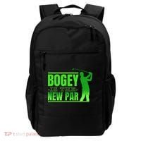 Bogey Is The New Par Funny Golfer Golf Golfing Backpack thumb 0