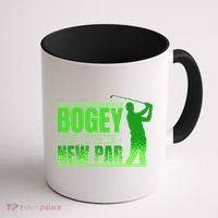 Bogey Is The New Par Funny Golfer Golf Golfing Coffee Mug thumb 1