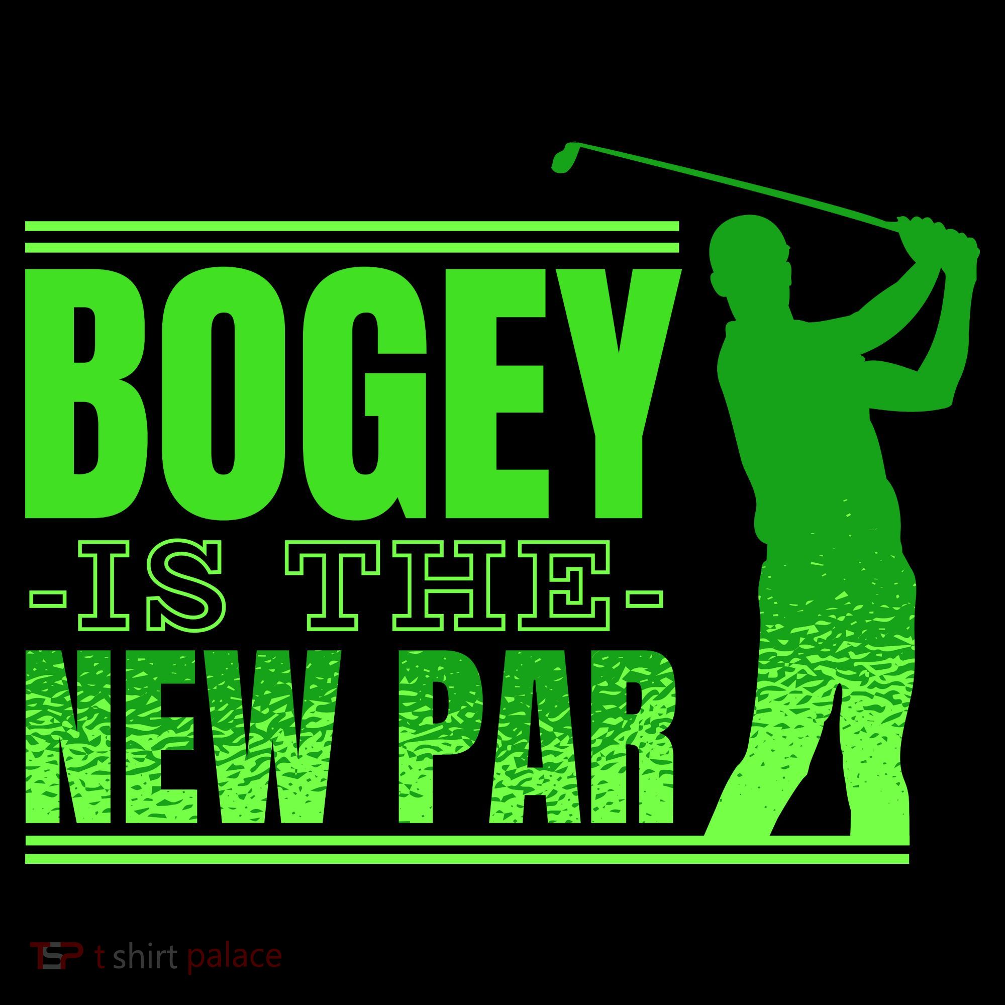 Bogey Is The New Par Funny Golfer Golf Golfing Women's Hoodie