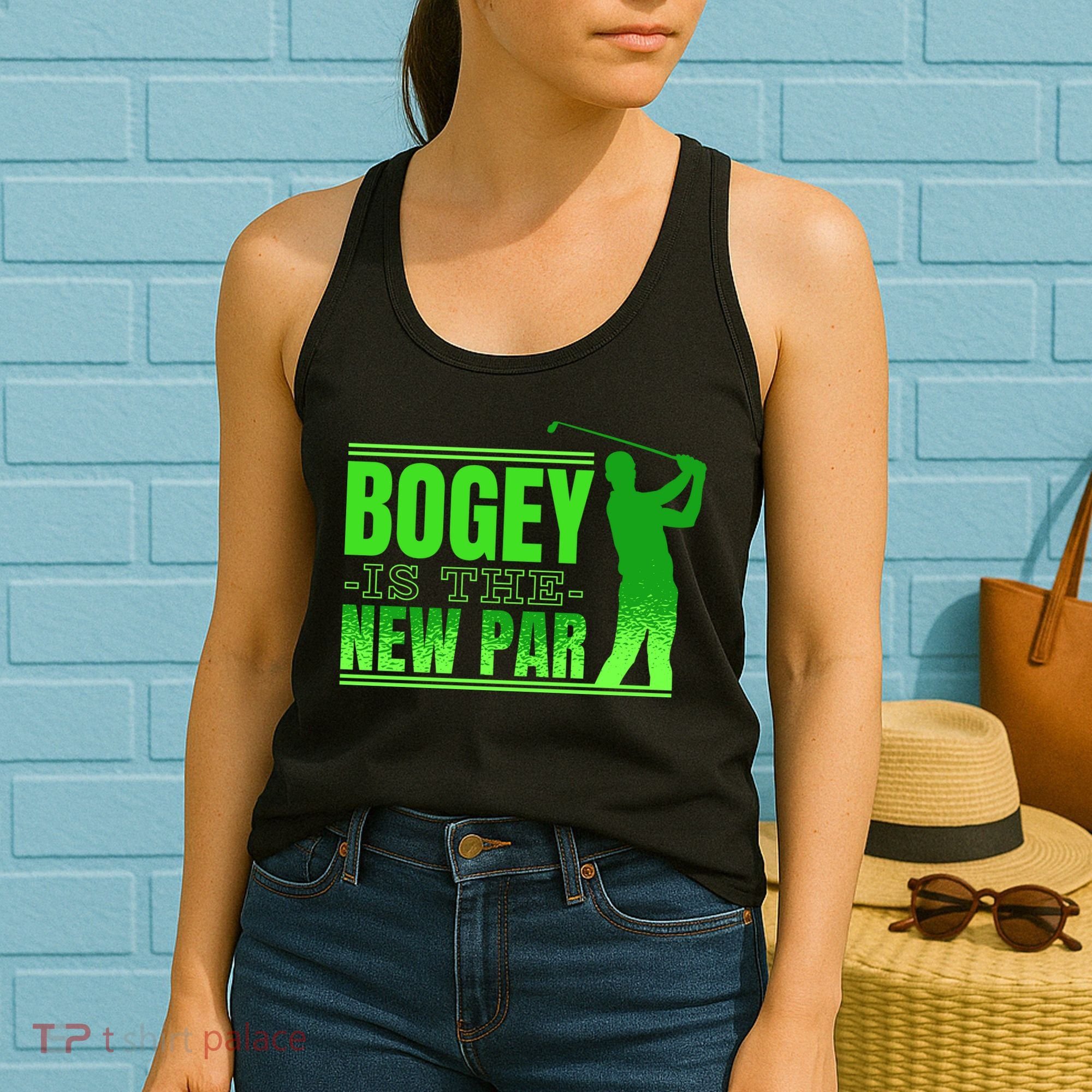 Bogey Is The New Par Funny Golfer Golf Golfing Women's Tank Top