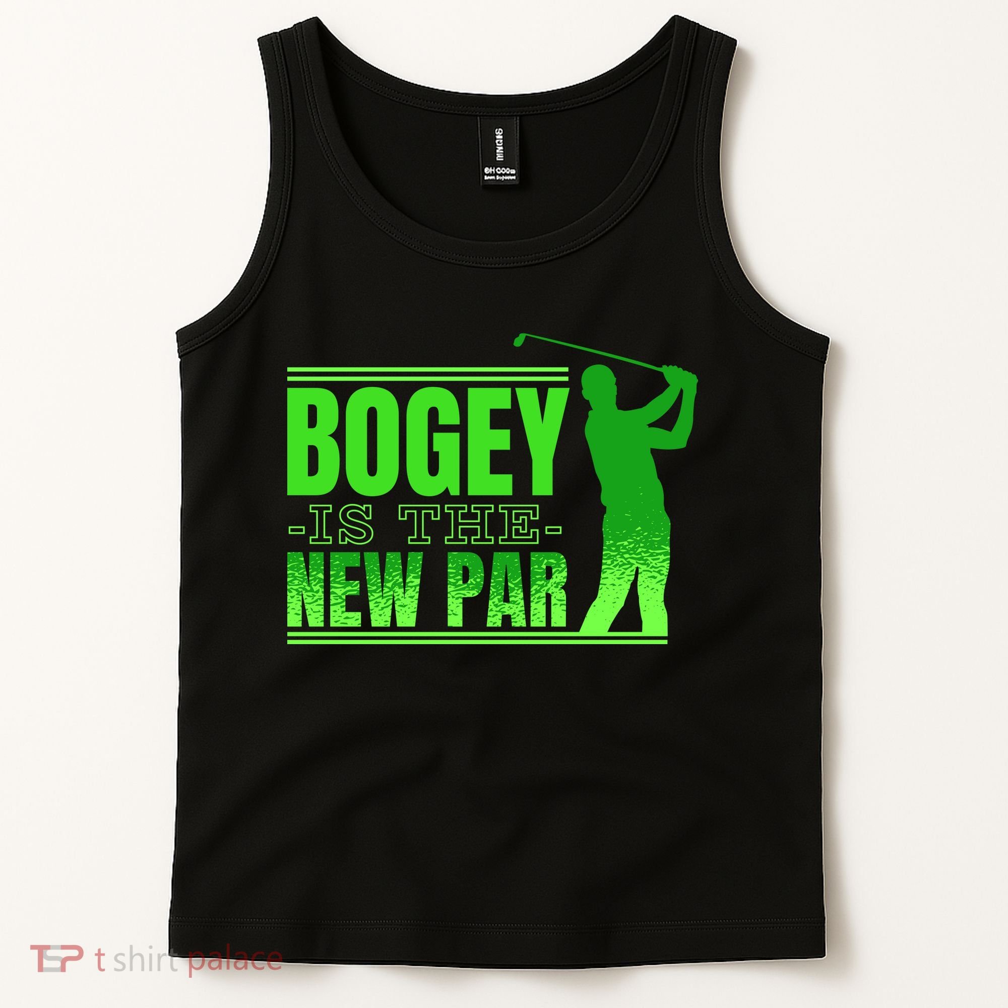 Bogey Is The New Par Funny Golfer Golf Golfing Tank Top