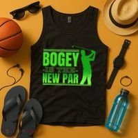 Bogey Is The New Par Funny Golfer Golf Golfing Tank Top thumb 4