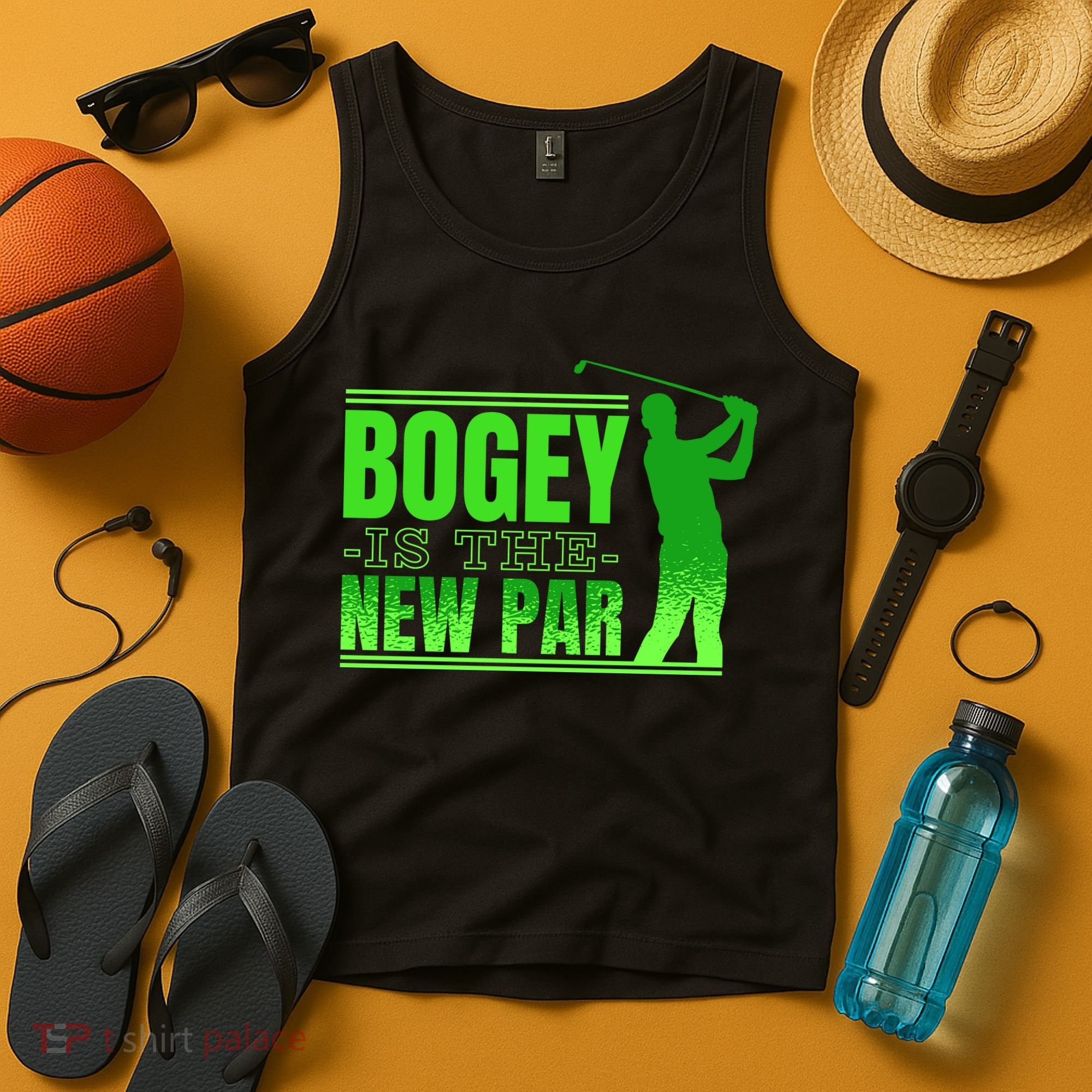 Bogey Is The New Par Funny Golfer Golf Golfing Tank Top