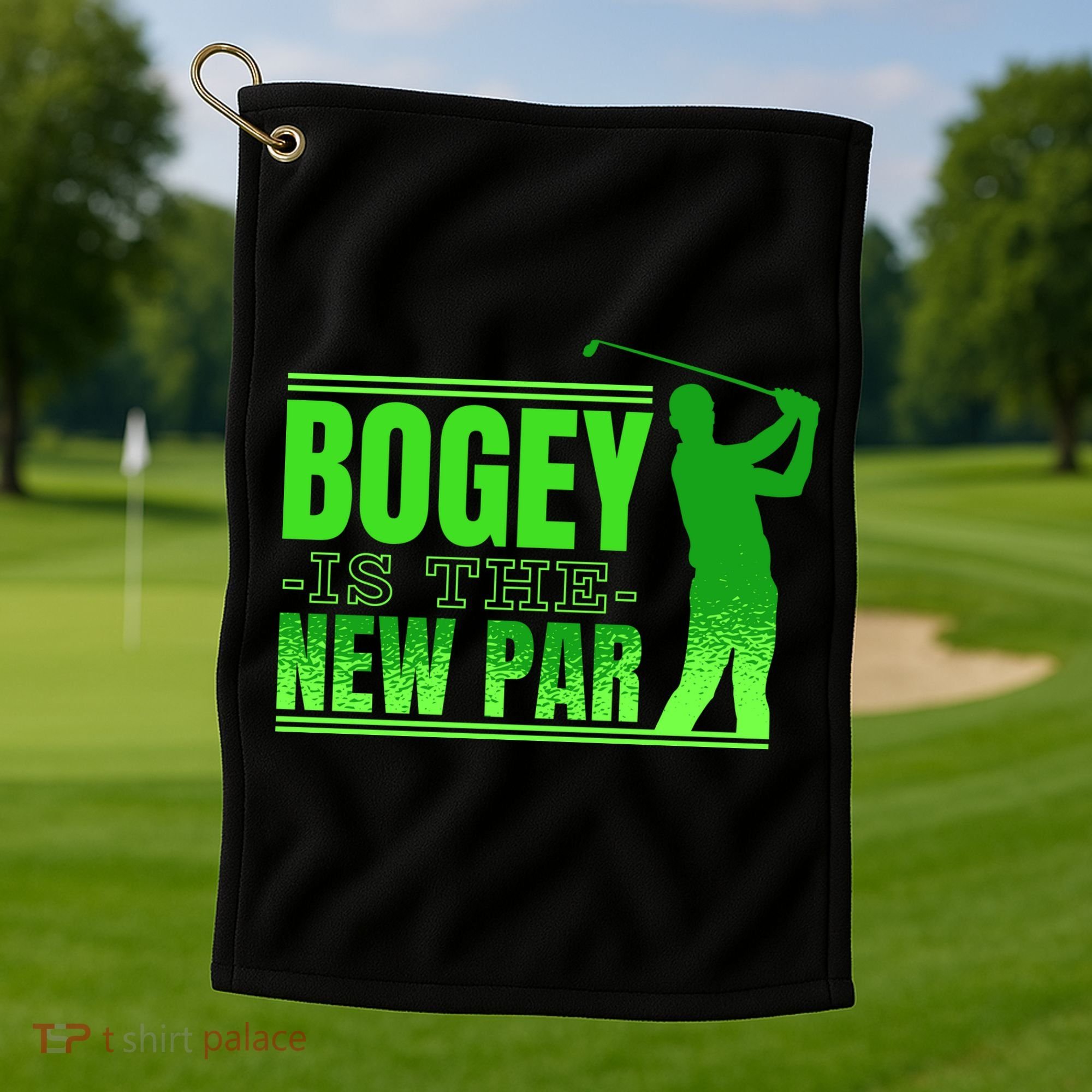 Bogey Is The New Par Funny Golfer Golf Golfing Golf Towel