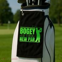 Bogey Is The New Par Funny Golfer Golf Golfing Golf Towel thumb 2